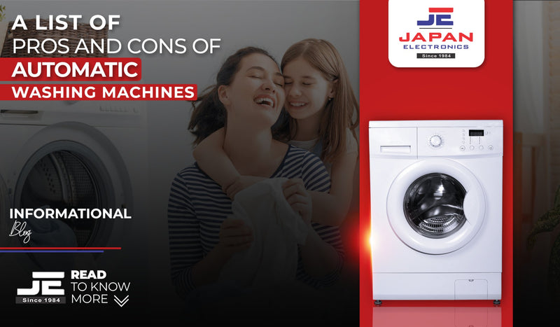 A list of Pros and Cons of Automatic Washing Machines - Japan Electronics