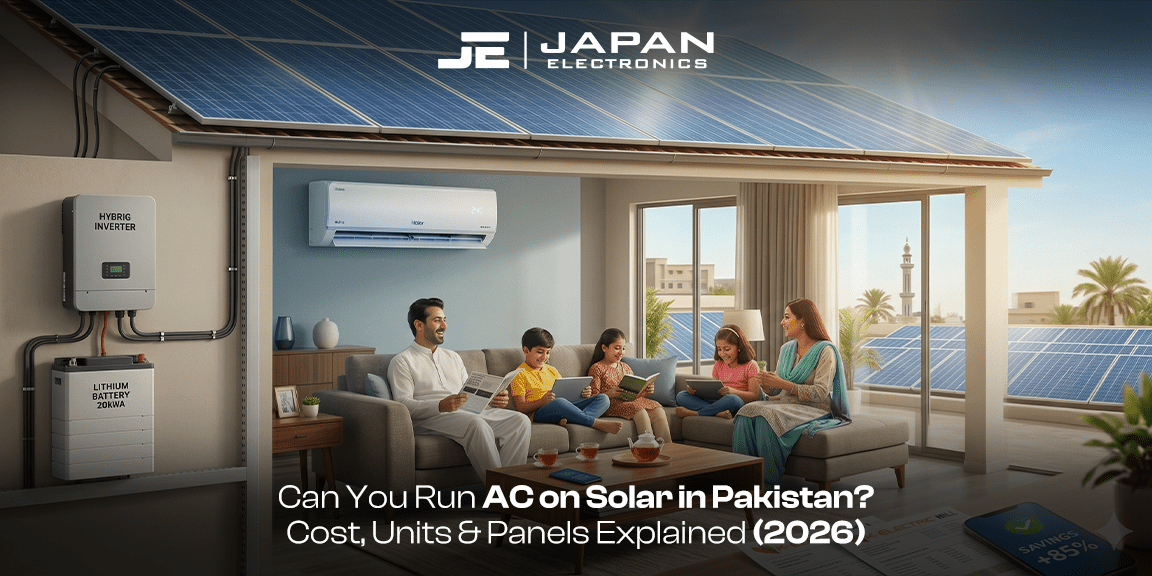 Can You Run AC on Solar in Pakistan? Cost, Units, Panels - 2026