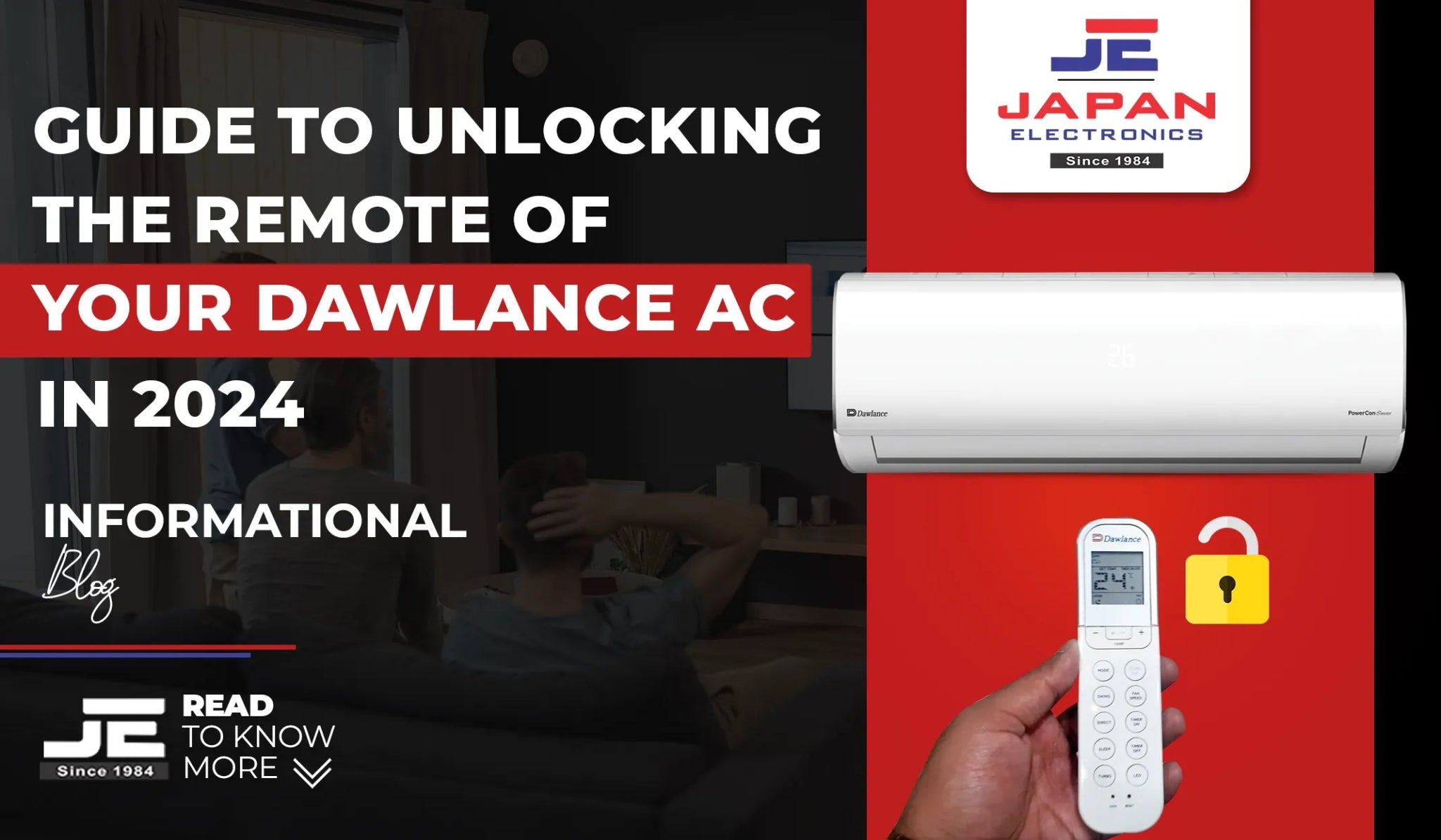 Guide to Unlocking the Remote of Your Dawlance AC In 2024