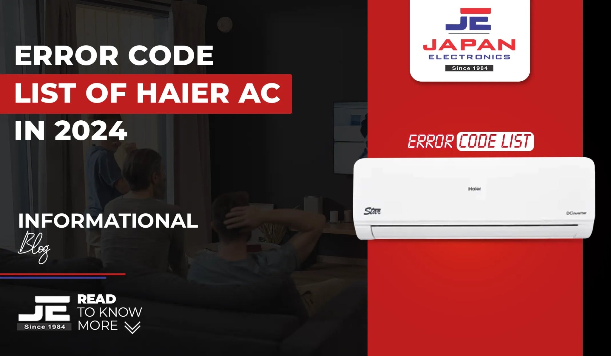Haier Ac Error Code Haier AC Error code List & troubleshooting PDF In 2024