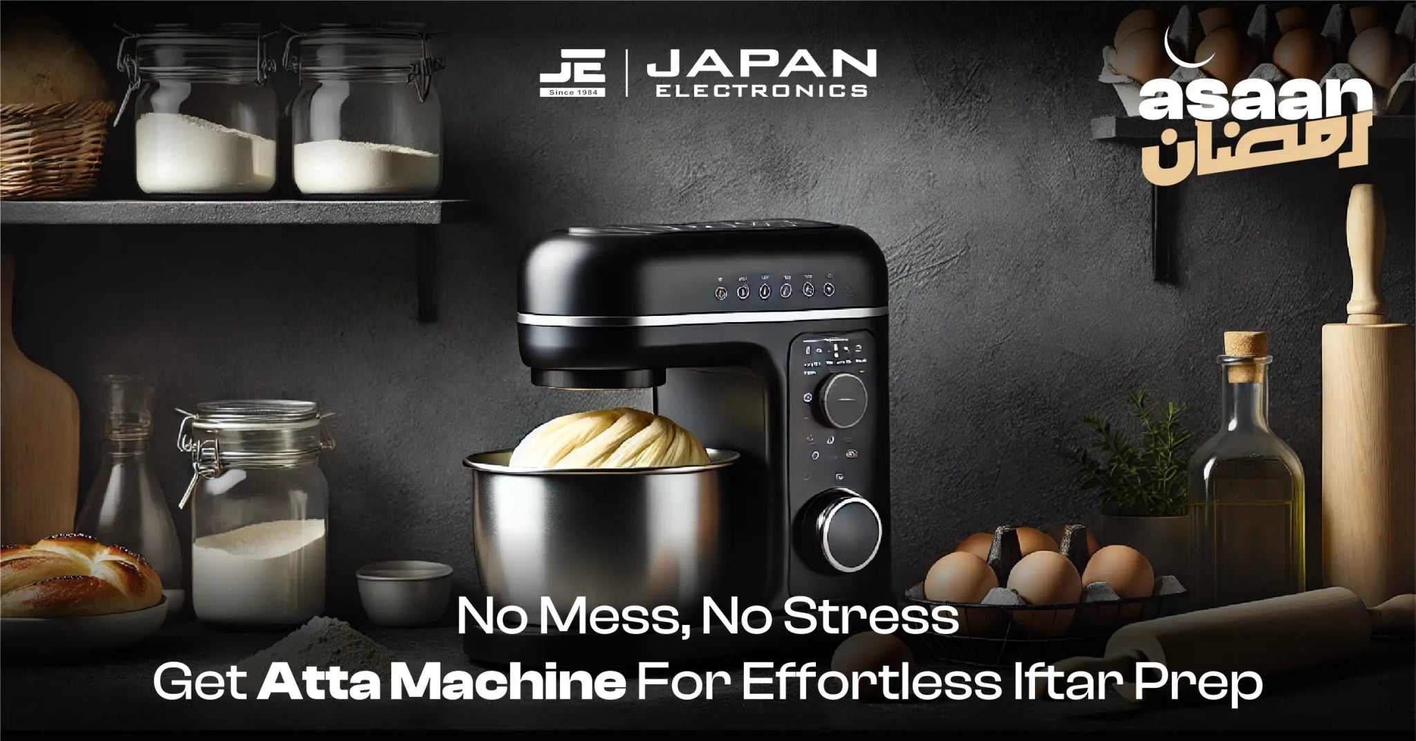 No Mess, No Stress – Get Atta Machine for Effortless Iftar Prep