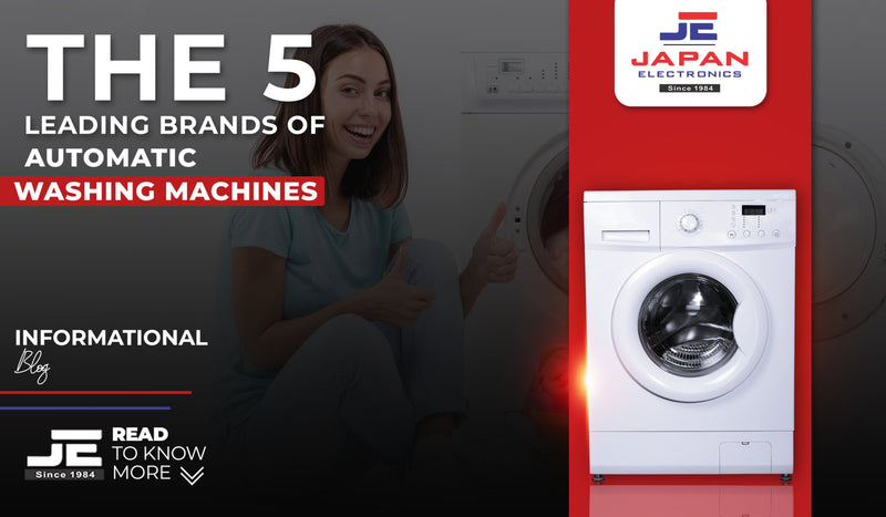 The 5 Leading Brands of Automatic Washing Machines - Japan Electronics