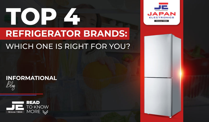 Top 4 Refrigerator Brands: Which One Is Right for You? - Japan Electronics