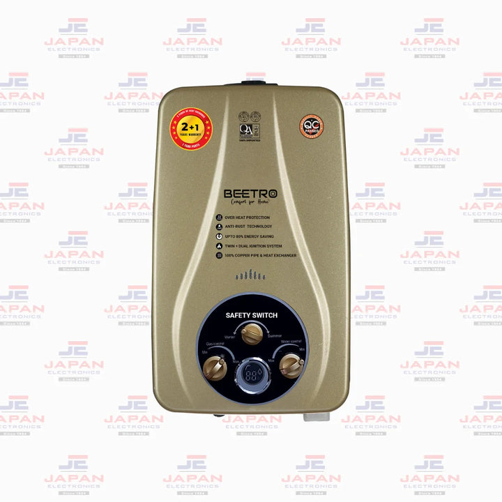 Beetro Instant Gas Geyser RD-09 (NG) 9.0 Ltr