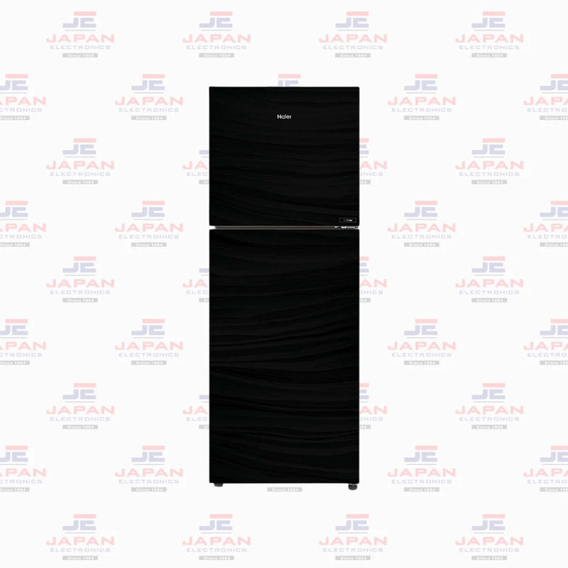 Haier Ref HRF-316 EPB (Black Glass Door)