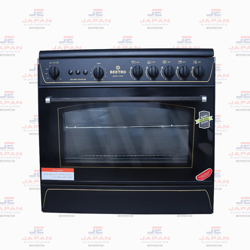 Beetro Cooking Range 34" (WB-9999) 5 BRN GLS Top S.Door (Timer)