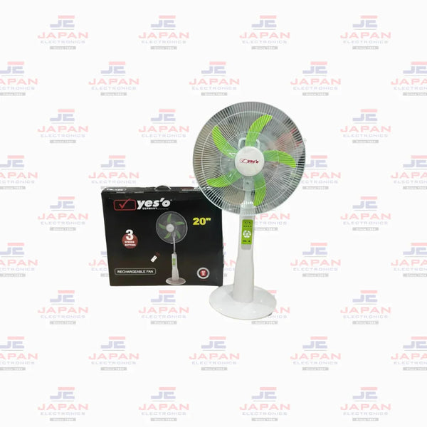 Yes,O Rechargeable 3 Speed Fan YS-122 (IN) 20"