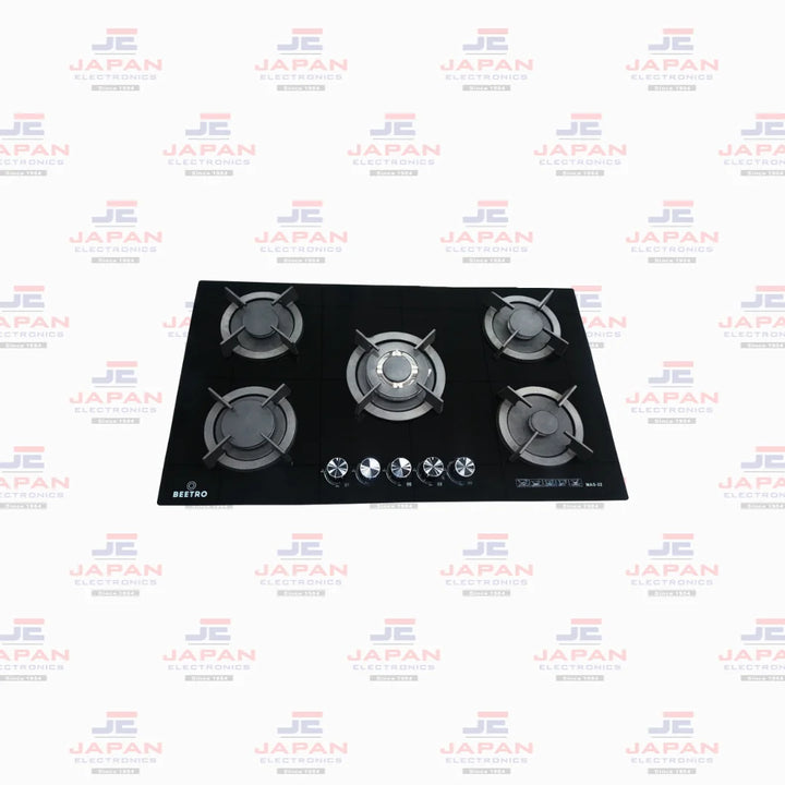 Beetro Kitchen Hob 22(Mas-522) 5 BRN Glass (Sabaf)