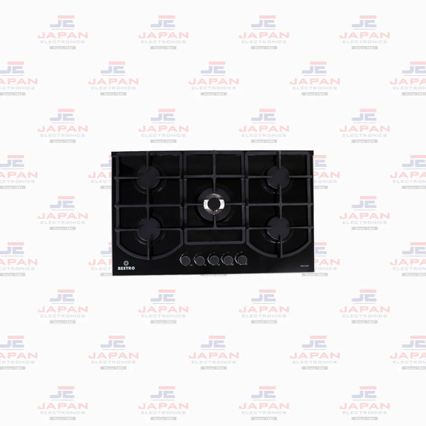 Beetro Kitchen Hob 500(Mas-5500) 5 BRN Glass (Sabaf)