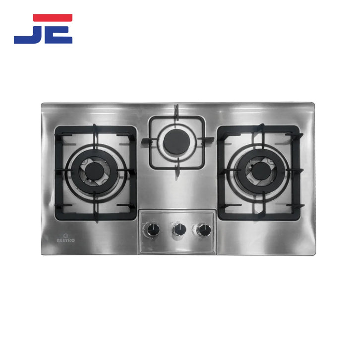 Beetro Kitchen Hob (Mas-09) 3 BRN S.Steel