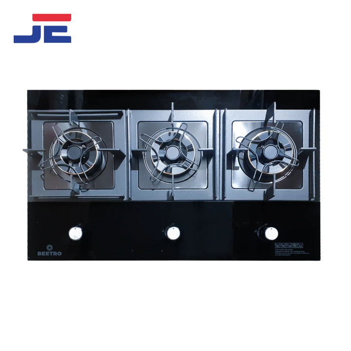 Beetro Kitchen Hob (RD-3938) 3 BRN Glass