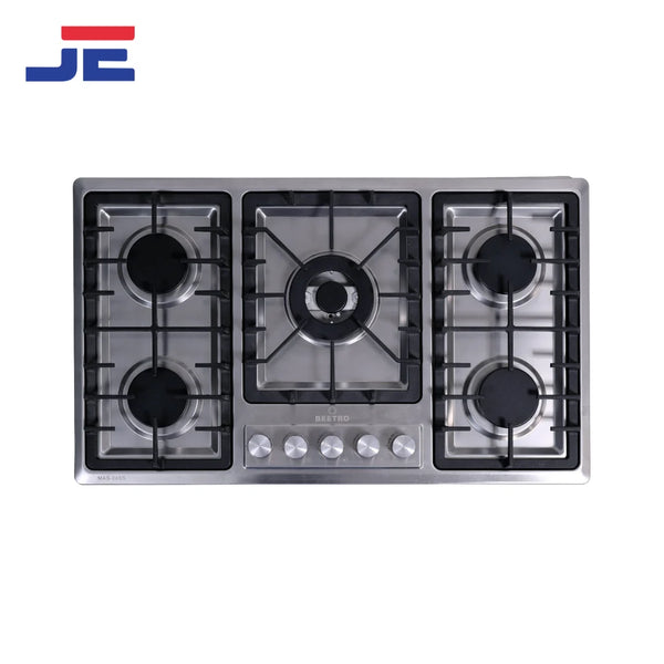 Beetro Kitchen Hob (RD-53524) 5 BRN S.Steel (Sabaf)