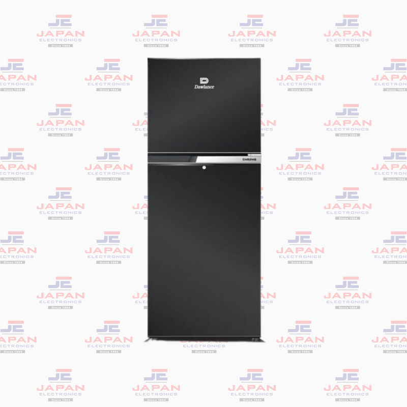 Dawlance Refrigerator 9191 WB Chrome Hairline Black