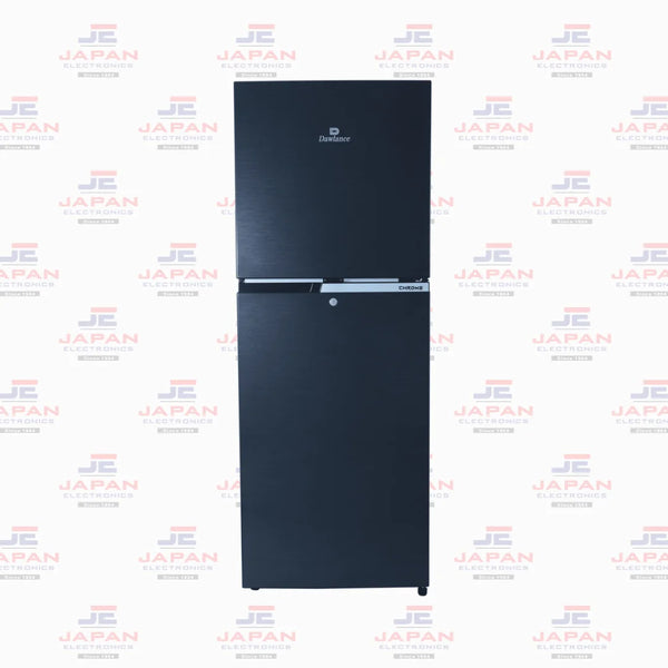 Dawlance Refrigerator 9140 WB Chrome Hairline Black