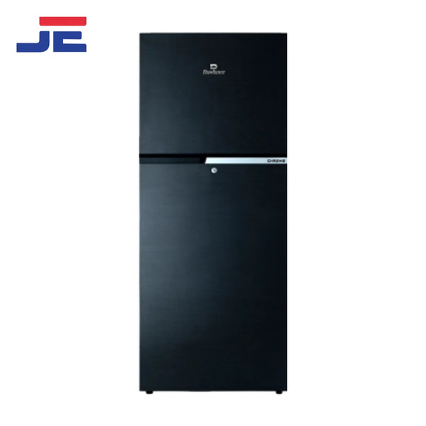 Dawlance Refrigerator 9191 WB Chrome Hairline Black