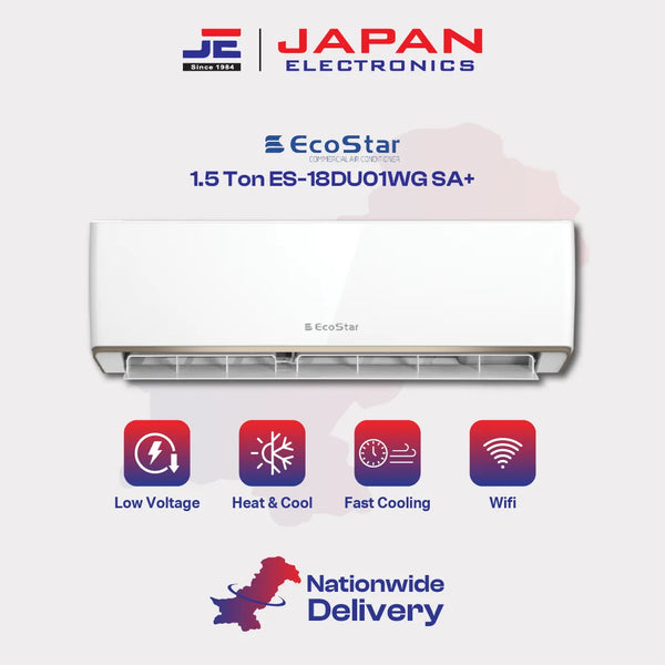 Ecostar Ac 1.5 Ton Split Inverter ES-18DU01WG SA+