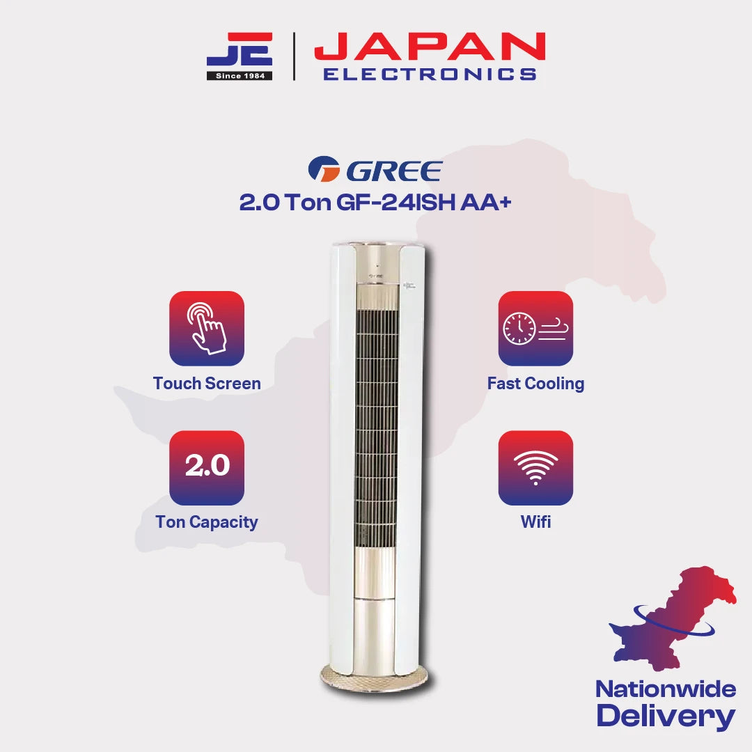 Gree AC Floor Standing Inverter 2.0 Ton GF-24ISH AA+ – 2.0 Ton