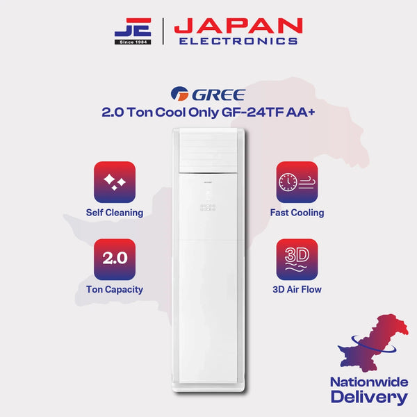 Gree AC Floor Standing 2.0 Ton Cool Only GF-24TF AA+