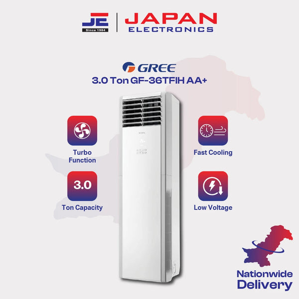 Gree AC Floor Standing Inverter 3.0 Ton GF-36TFIH AA+