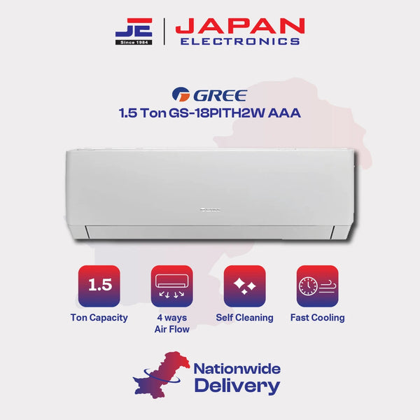 Gree AC Split 1.5 Ton Inverter GS-18PITH2W AAA