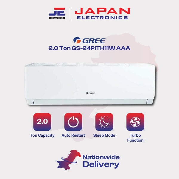 Gree AC Split Inverter 2.0 Ton GS-24PITH11W AAA