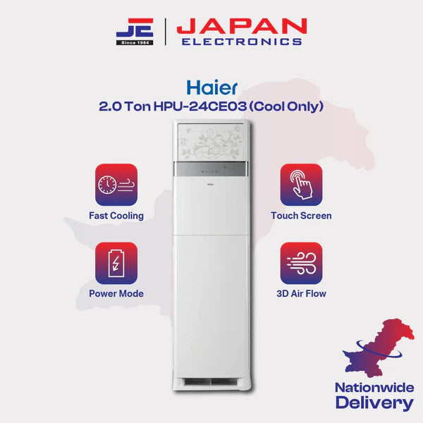 Haier AC Floor Standing 2.0 Ton HPU-24CE03 (Cool Only)