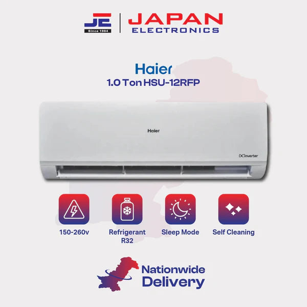 Haier AC Split 1.0 Ton HSU-12RFP Inverter