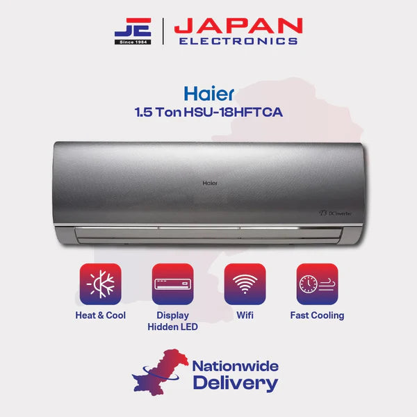 Haier AC Split Inverter 1.5 Ton HSU-18HFTCA