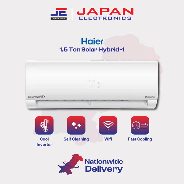 Haier Split AC 1.5 Ton Inverter Solar Hybrid-1