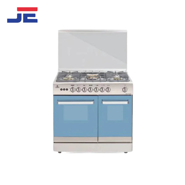 NASGAS COOKING RANGE NG-534 MERCURY GLASS 5 BURNERS