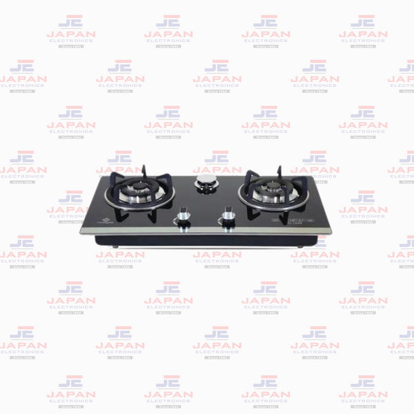 NASGAS Hob Double Burner DG-GN2 Glass Top