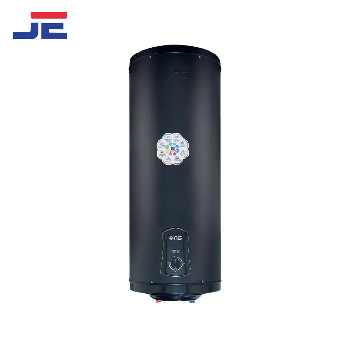 Nasgas Electric Geyser DE-12 (Black)