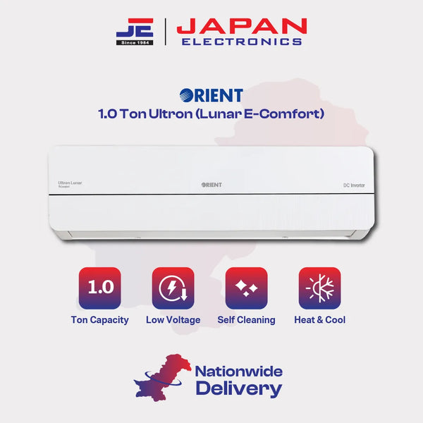 Orient Split AC Inverter 1.0 Ton Ultron (Lunar E-Comfort)