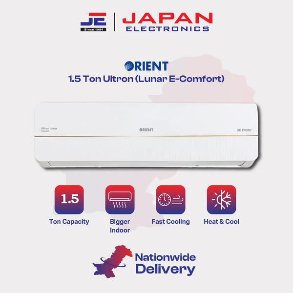 Orient Split AC Inverter 1.5 Ton Ultron (Lunar E-Comfort)