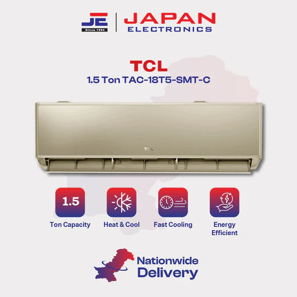 TCL AC 1.5 Ton Split Inverter TAC-18T5-SMT-C
