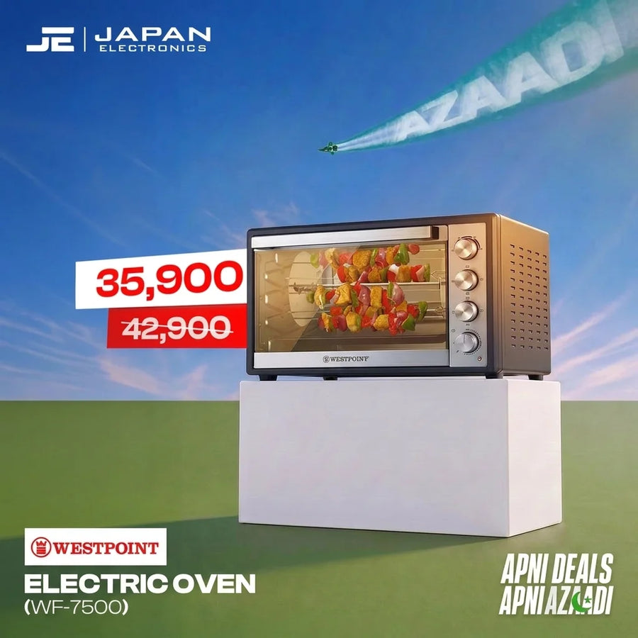 WESTPOINT ELECTRIC OVEN WF-7500 Azadi Deals