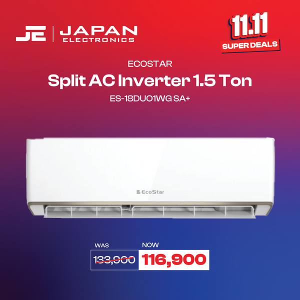 Ecostar Ac 1.5 Ton Split Inverter ES-18DU01WG SA+
