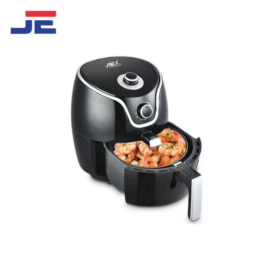 ANEX Air Fryer AG - 2019 Black Over Heating Protection - Japan Electronics