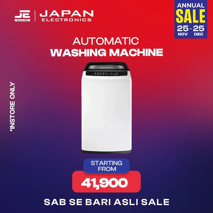 Automatic Washing Machine - Japan Electronics - Best Electronics Store in Rwp & Islamabad