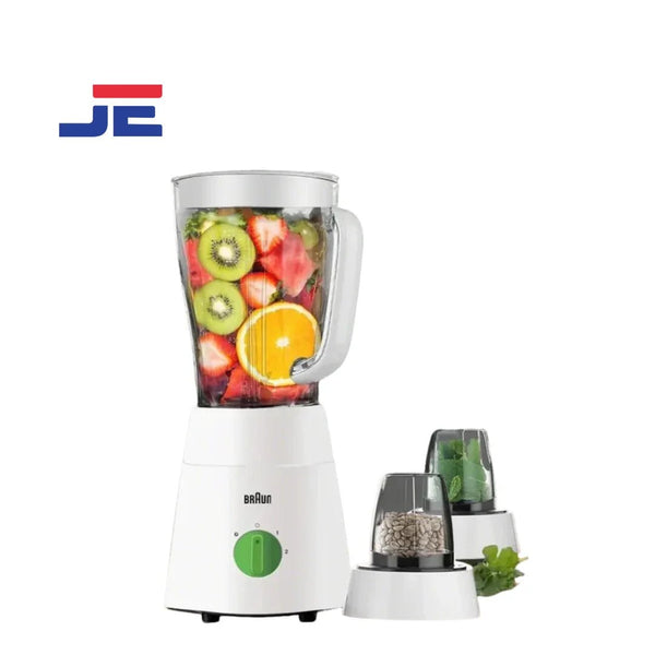 Braun Blender & Grinder (JB - 0123 White) - Japan Electronics - Best Electronics Store in Rwp & Islamabad