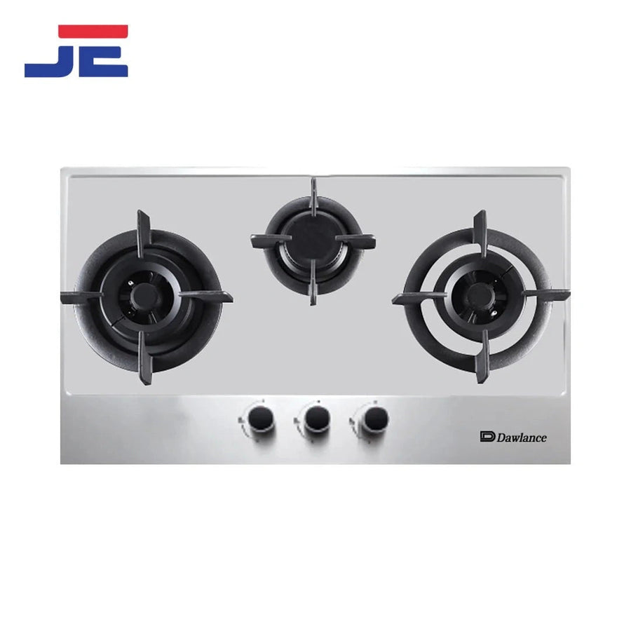 Dawlance Gas Hob (DHM 390 SN A Series) 3 BRN S.Steel - Japan Electronics