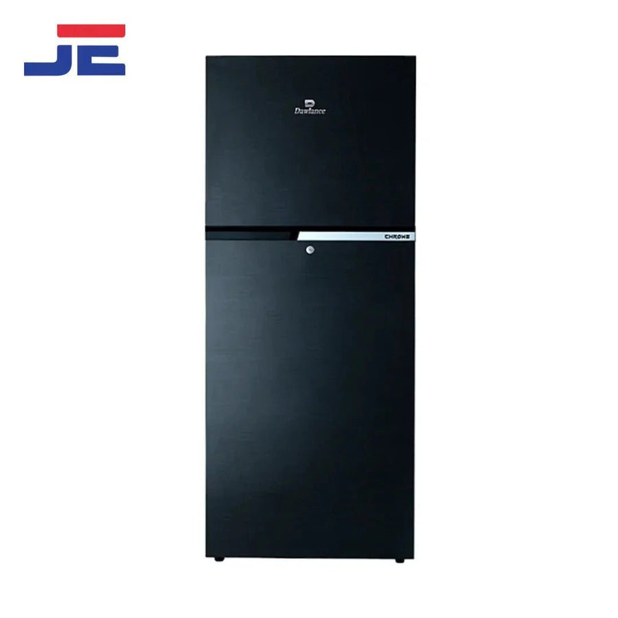 Dawlance Refrigerator 9140 WB Chrome Hairline Black - Japan Electronics