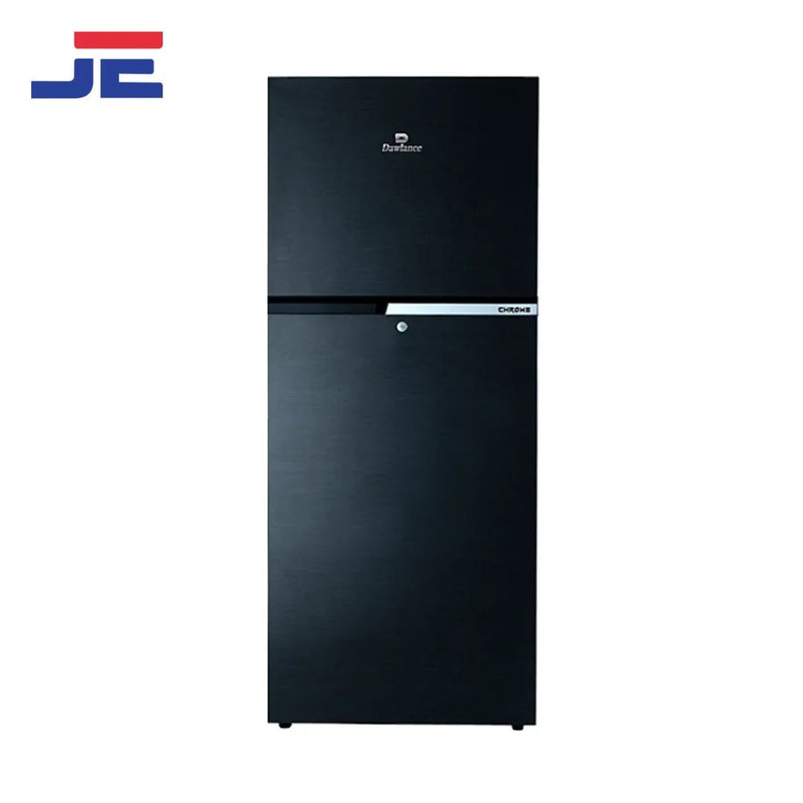 Dawlance Refrigerator 9169 WB Chrome Hairline Black - Japan Electronics