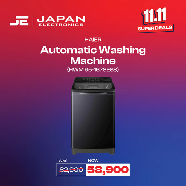 Haier A.W.M HWM95 - 1678ES8 - Japan Electronics - Best Electronics Store in Rwp & Islamabad