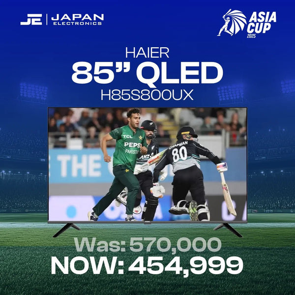 Haier LED 85" H85S800UX (Q LED TV) - Japan Electronics - Best Electronics Store in Rwp & Islamabad