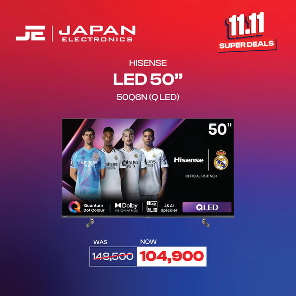 Hisense LED 50" 50Q6N (Q LED) - Japan Electronics - Best Electronics Store in Rwp & Islamabad