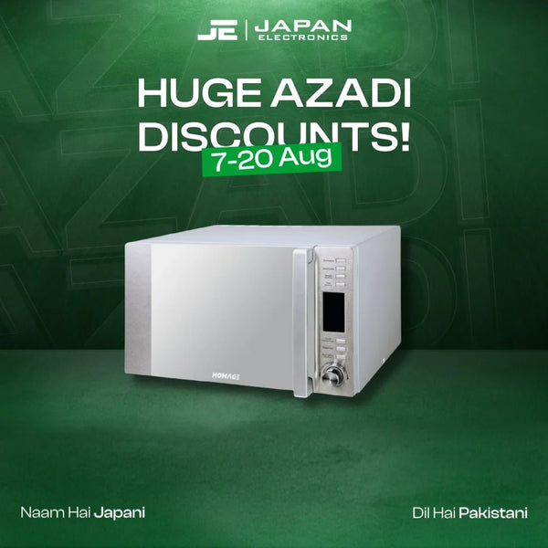 Homage Microwave Oven HDG - 342S - Japan Electronics - Best Electronics Store in Rwp & Islamabad