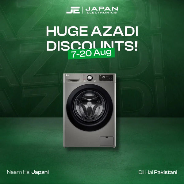 LG FAWM (F4R3VYG6P) 9KG - Japan Electronics - Best Electronics Store in Rwp & Islamabad