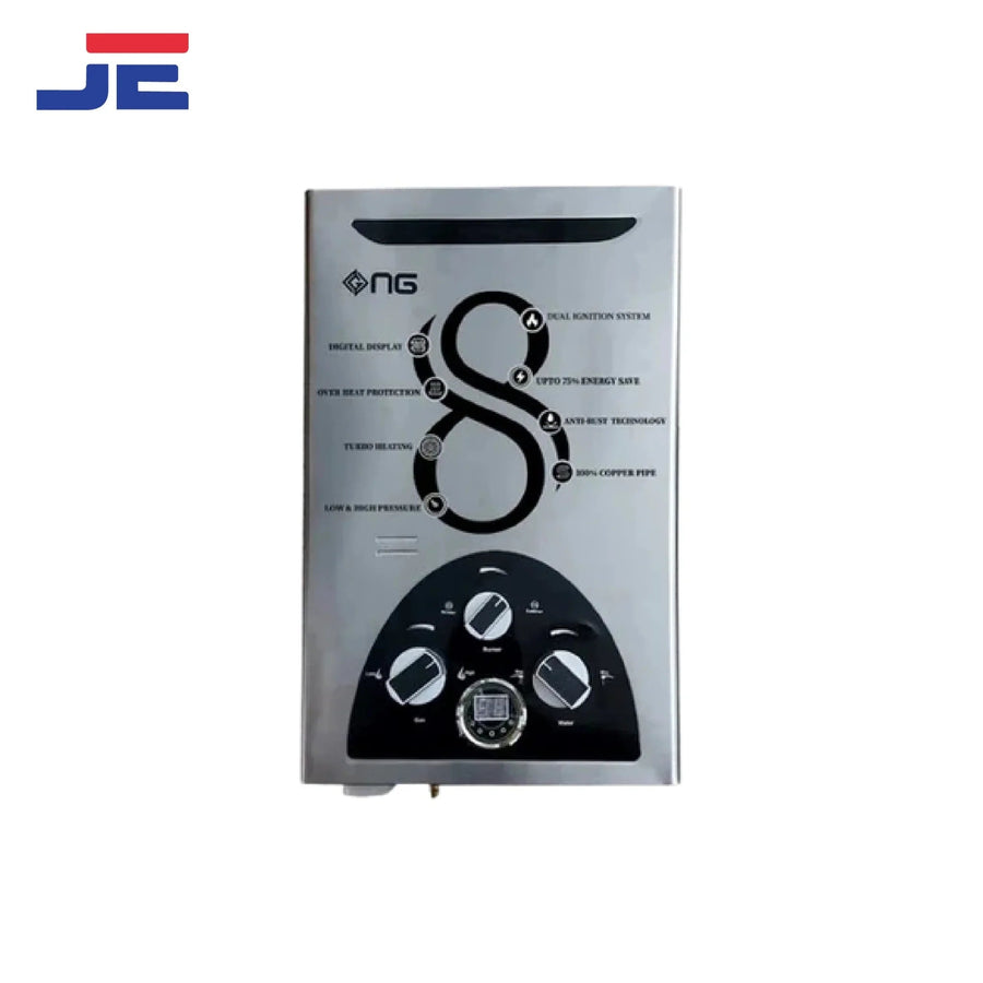Nasgas Instant Gas Geyser DG - 07 Dlx (Executive) - Japan Electronics