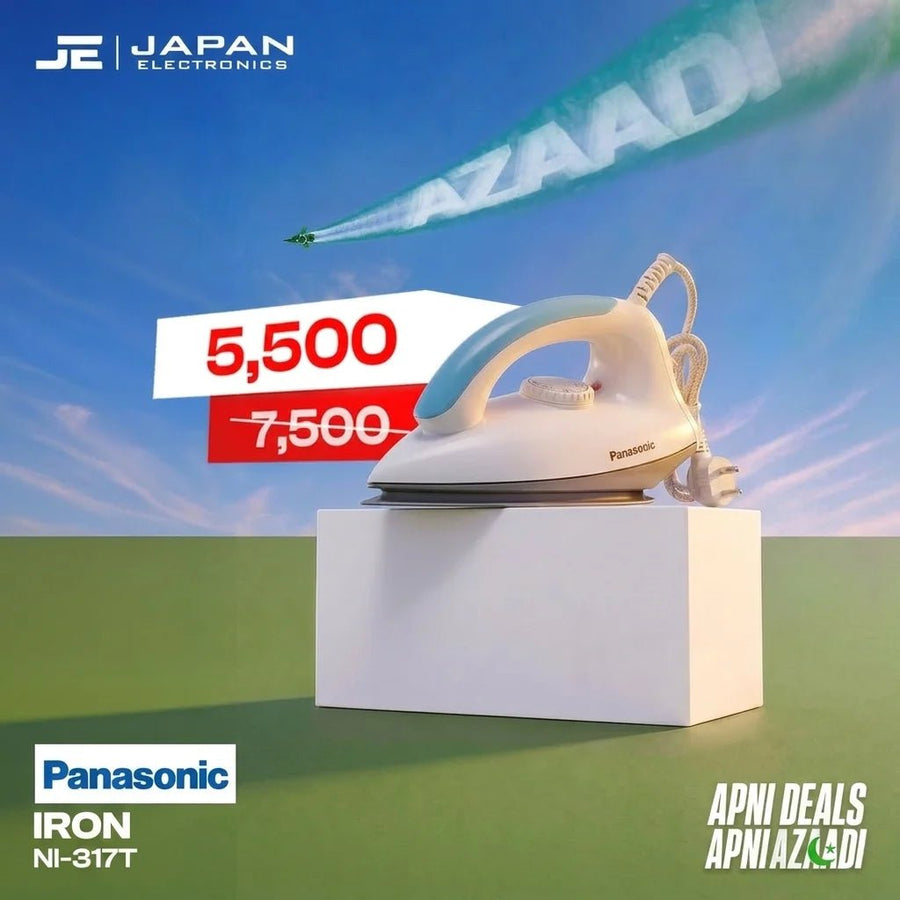 Panasonic Iron NI-317T - Japan Electronics - Best Electronics Store in Rwp & Islamabad